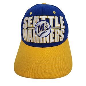 Seattle Mariners Men's Snapback Hat Wool Blend American Needle‎ Cap